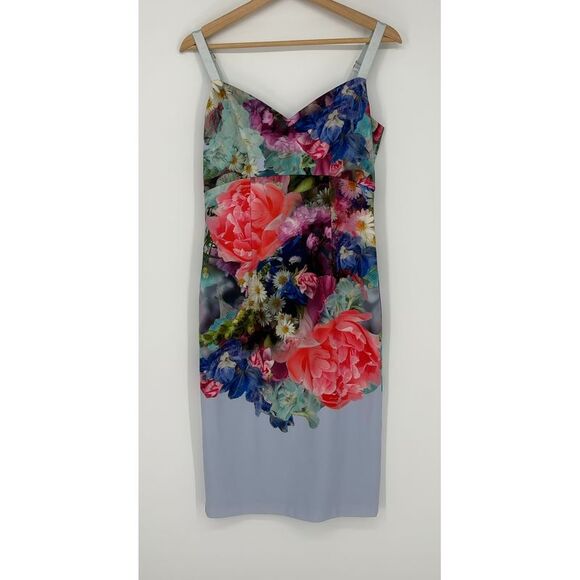 Ted Baker London Dresses & Skirts - Ted Baker London Floral Zip Dress
